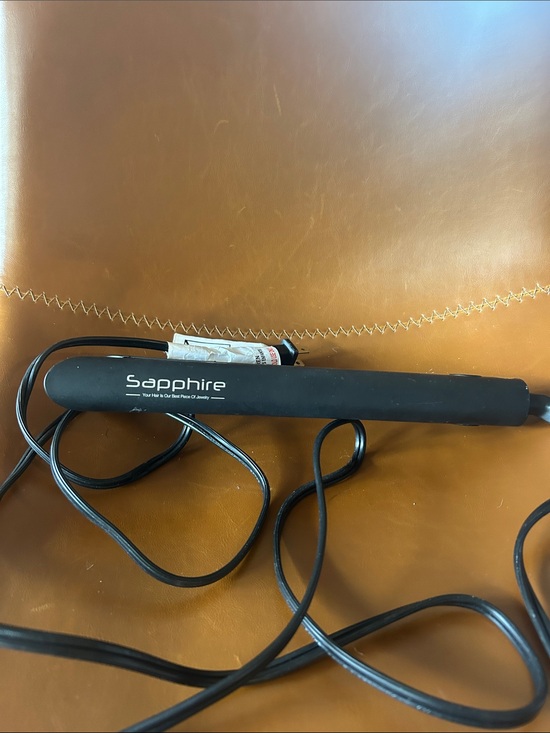 sapphire Other - Black Ceramic Hair Straightener - Professional Flat Iron